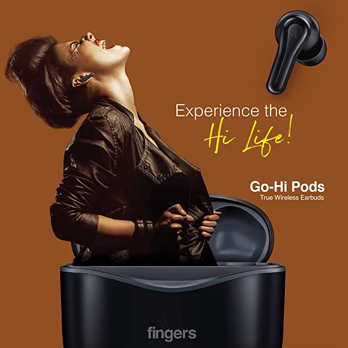 FINGERS Go-Hi Pods - True Wireless Earbuds