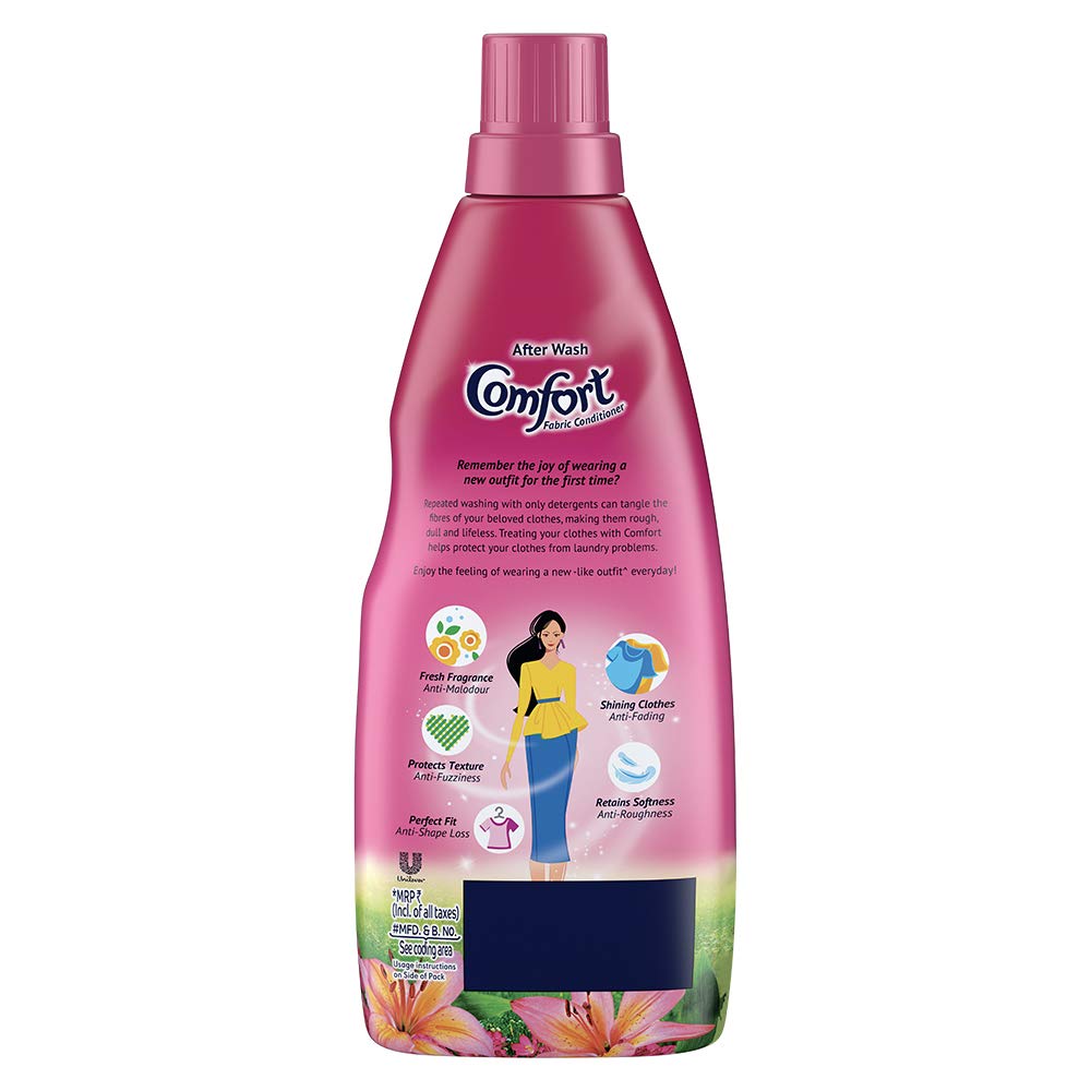 Comfort After Wash Lily Fresh Fabric Conditioner 860 ml