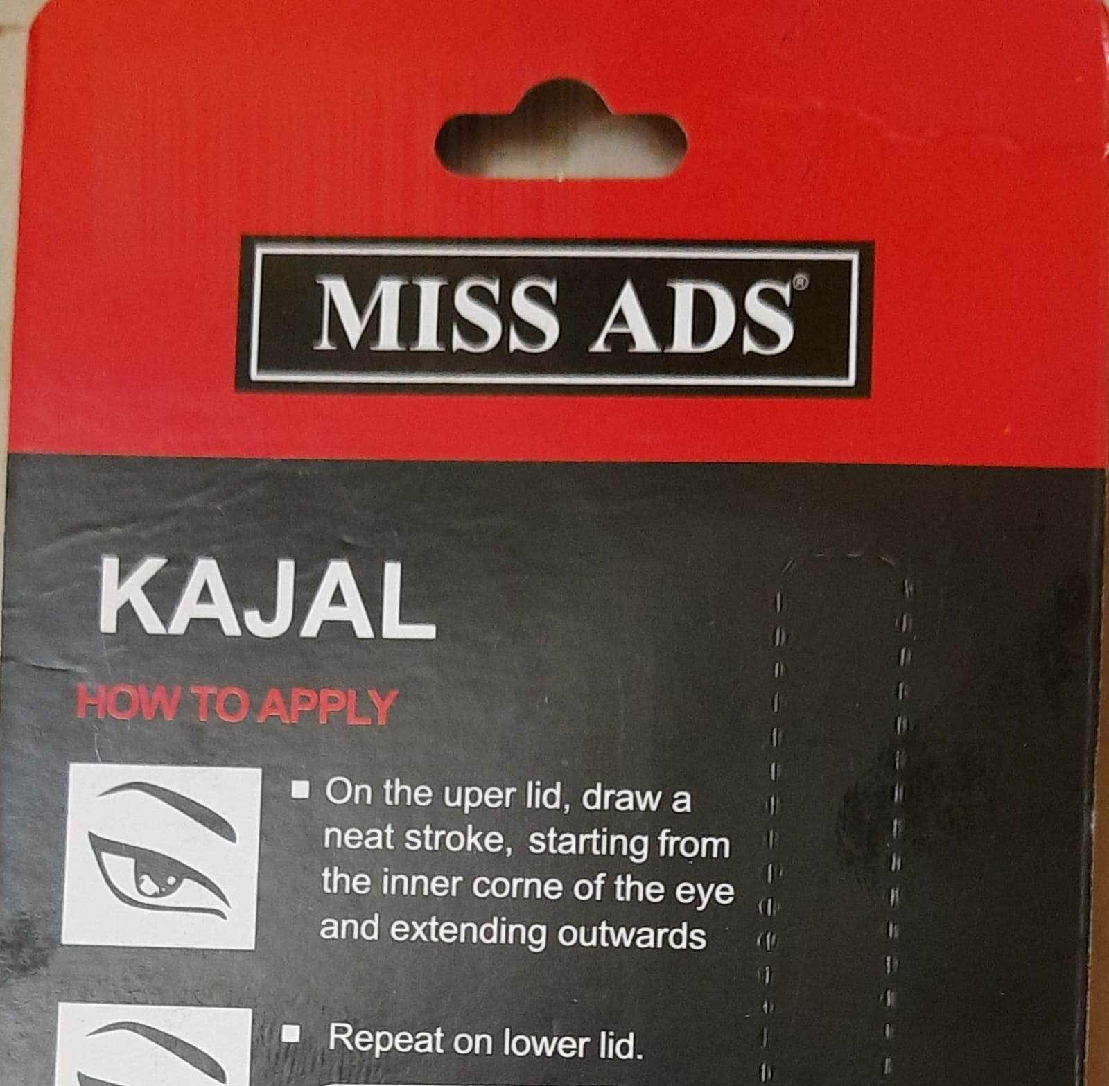 Eye Super care Black Kajal  - 2X BLACK 1 Smooth Stroke - 16HR Intense - Waterproof