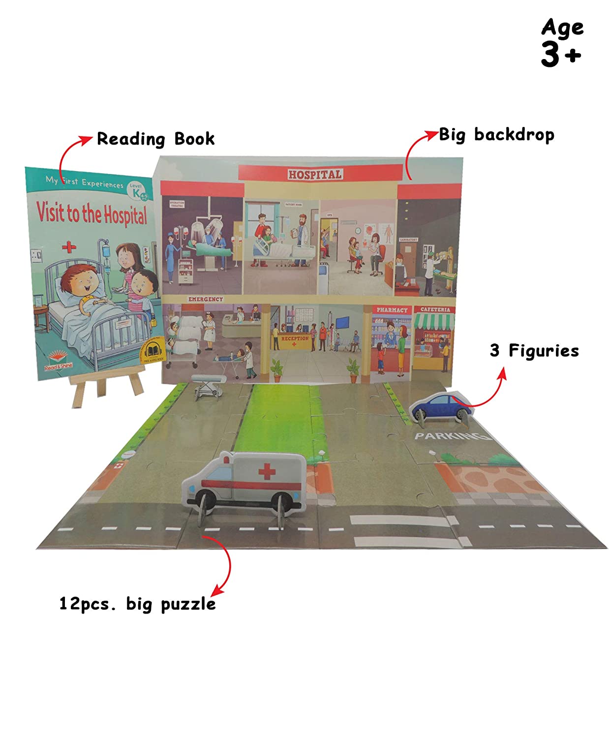 Pegasus Hospital - Little Explorer'S Box Of Fun & Learning & Human Body Activity Book