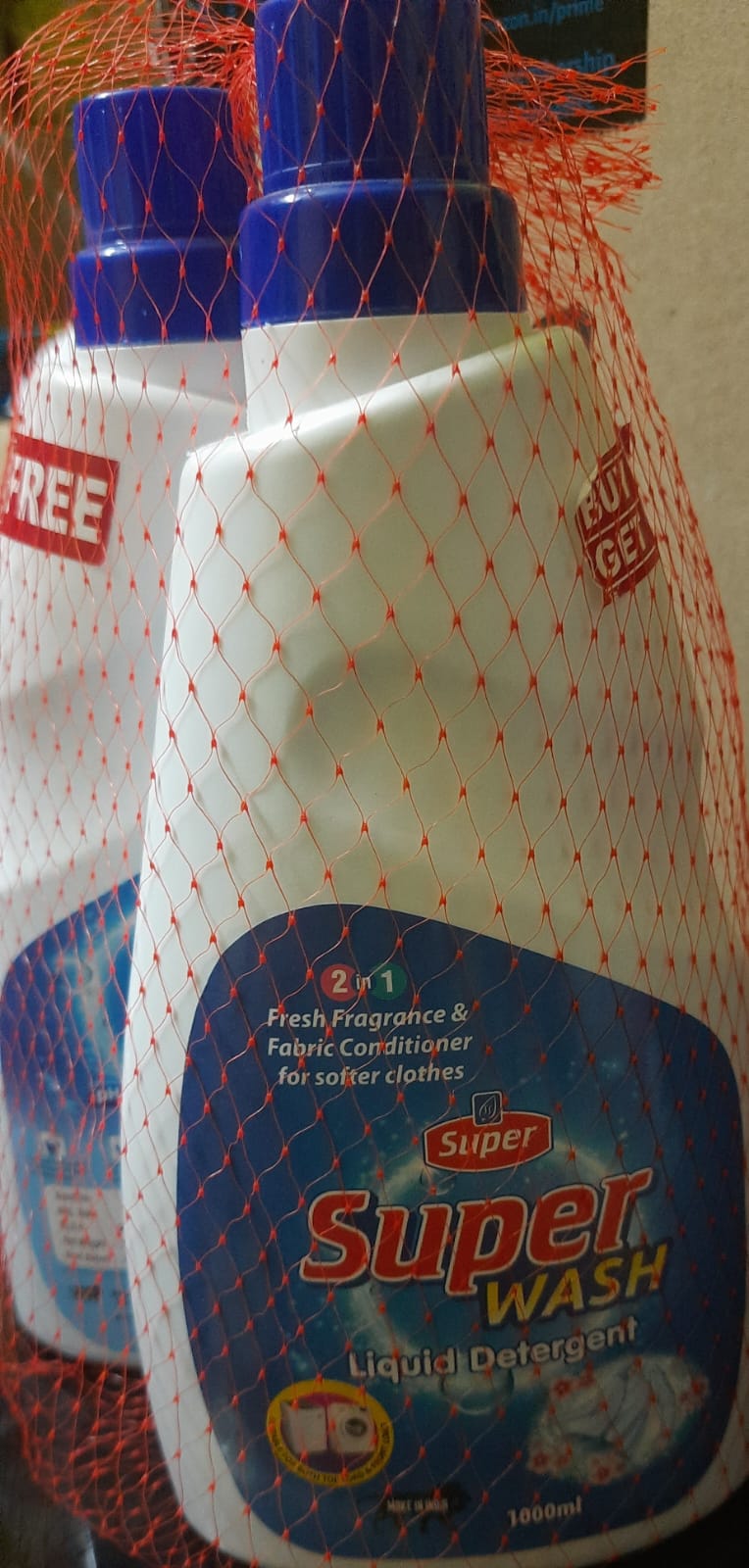 Super wash Detergent Liquid - 2 Litres