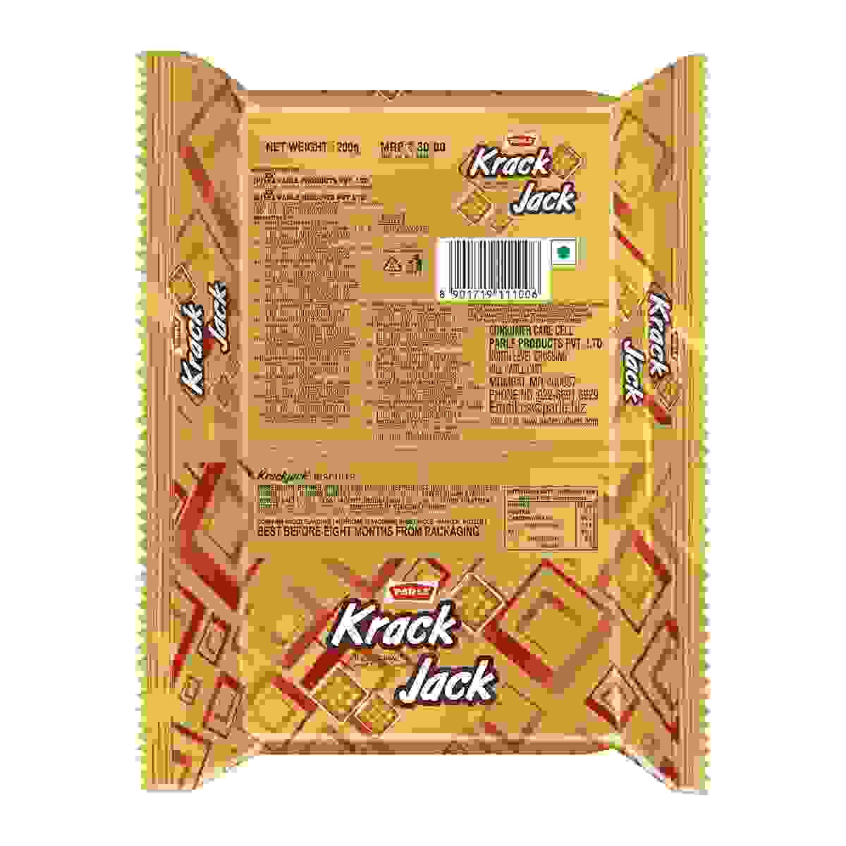Parle Krackjack Biscuit, 200g