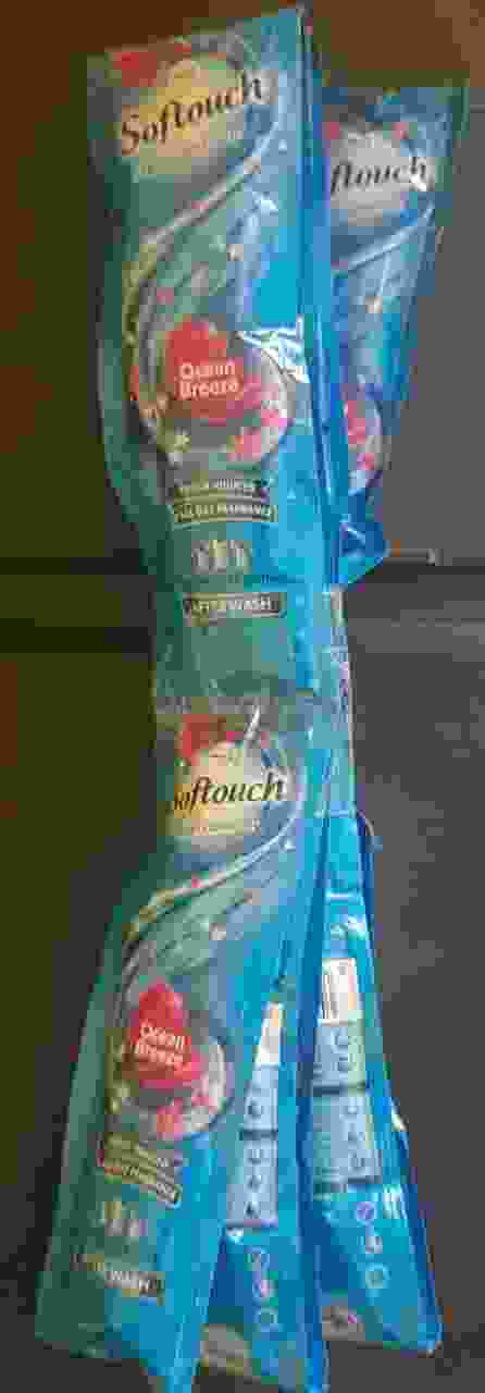 Softouch Ocean Breeze 18ml Fabric Conditioner [Pack of 10]