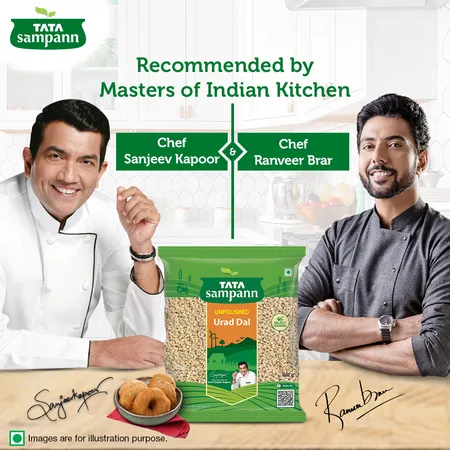 Tata Sampann Unpolished Urad Dal - பாலிஷ் செய்யப்படாத உளுத்தம்பருப்பு - Paruppu - 500g