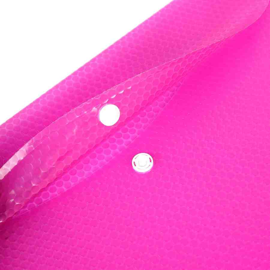 SBFM Bright Color Envelope Folder, Poly-Plastic A4 Documents File Storage Bag With Snap Button Certificate File Holder Document Folder For Certificates (Mix Color), Multi-Coloured (Pack of 12)