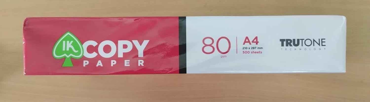 IK COPY Paper A4 Size 500 Sheets - 80 GSM