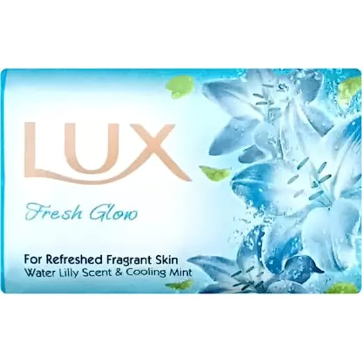 LUX Fresh Splash Water Lily & Cooling Mint Soap Bar, 40Grm