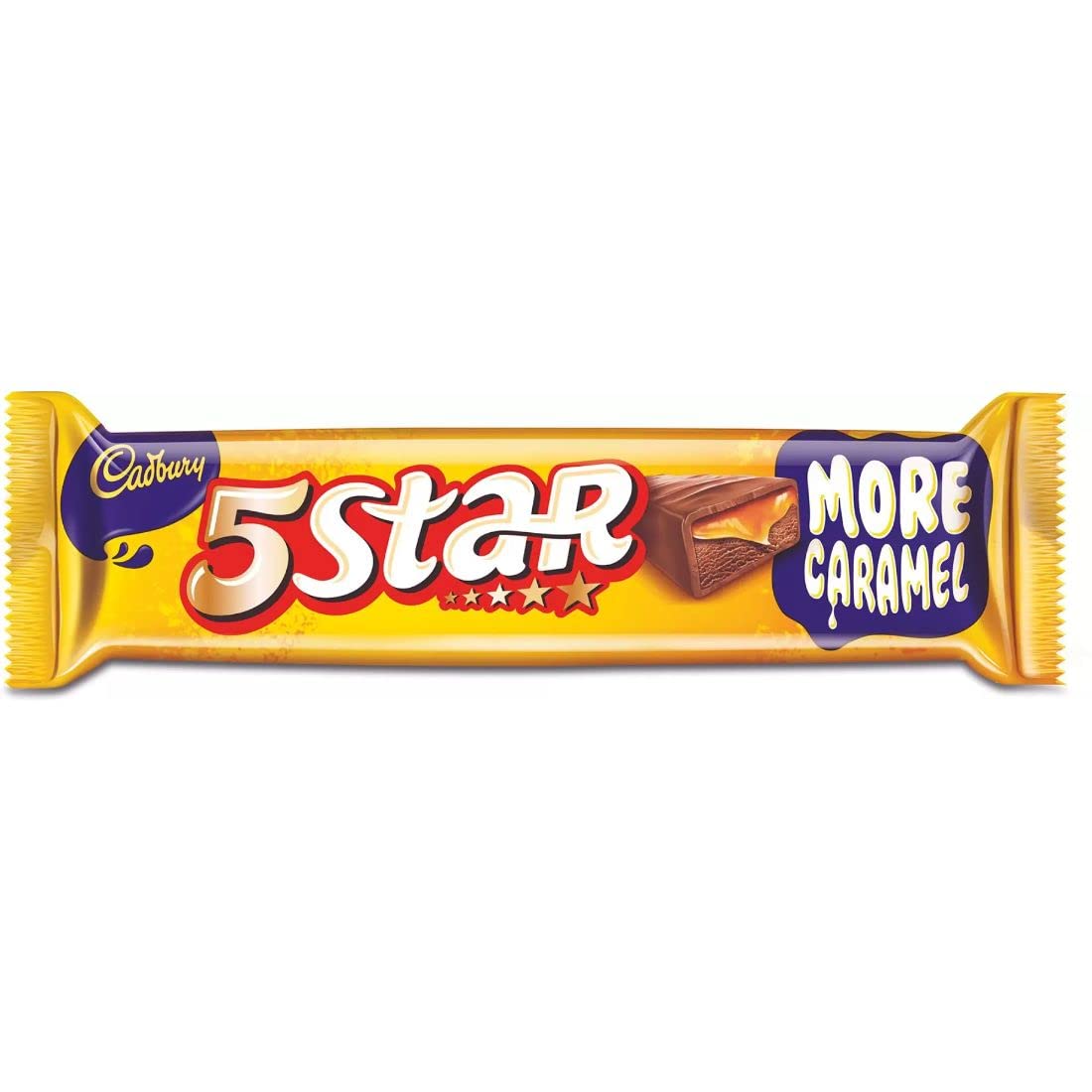 Cadbury 5 Star Caramel Chocolate Bar, 22g
