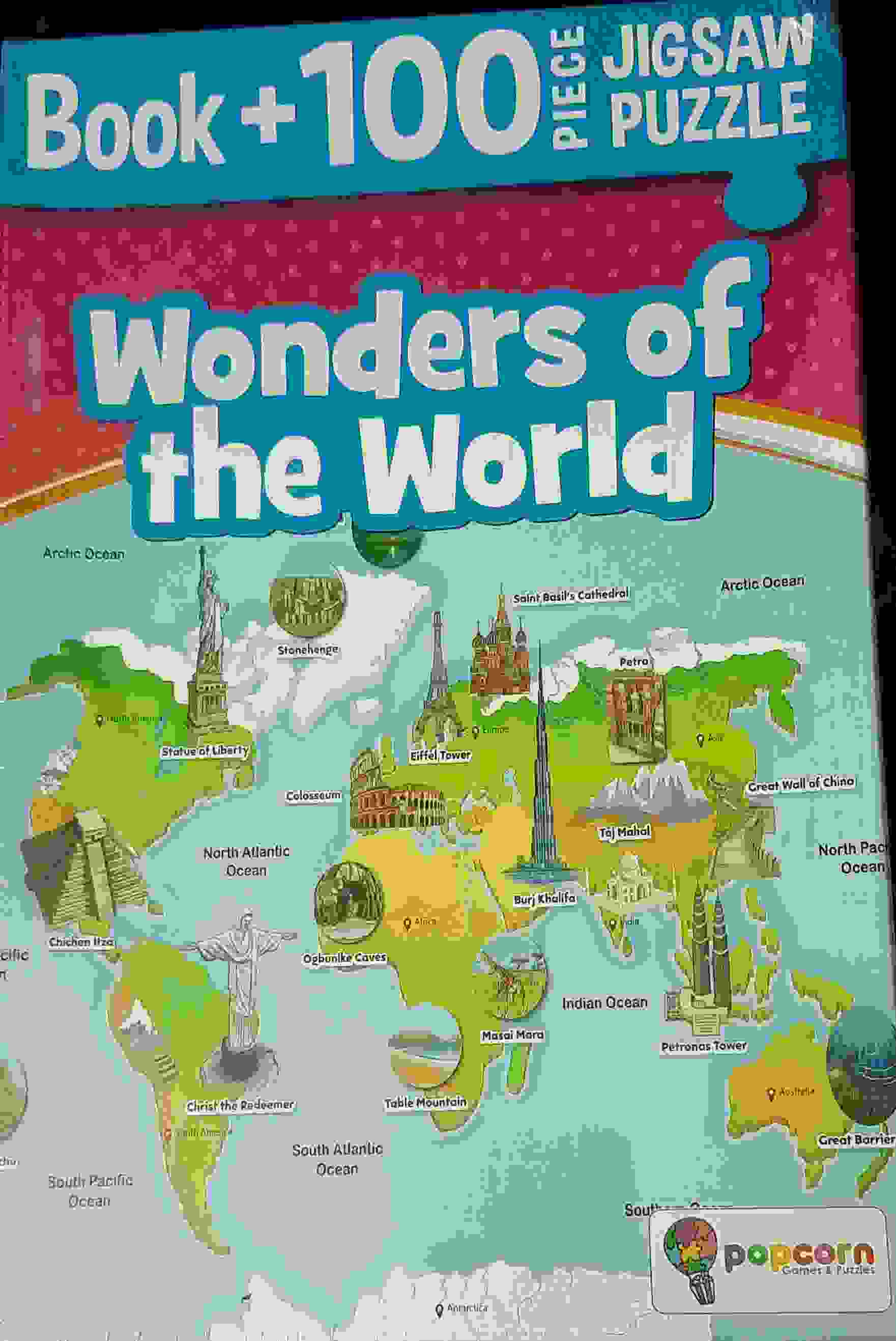 Wonders of the world (Book + 100 Piece - Jigsaw Puzzle)