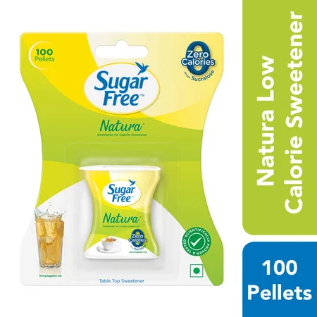 Sugarfree Natura Low Calorie Sweetener - 100 Pellets