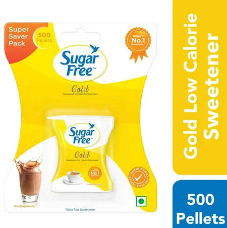 Sugarfree Gold Low Calorie Sweetener - 500 Pellets