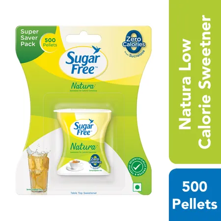 Sugarfree Natura Low Calorie Sweetener - 500 Pellets