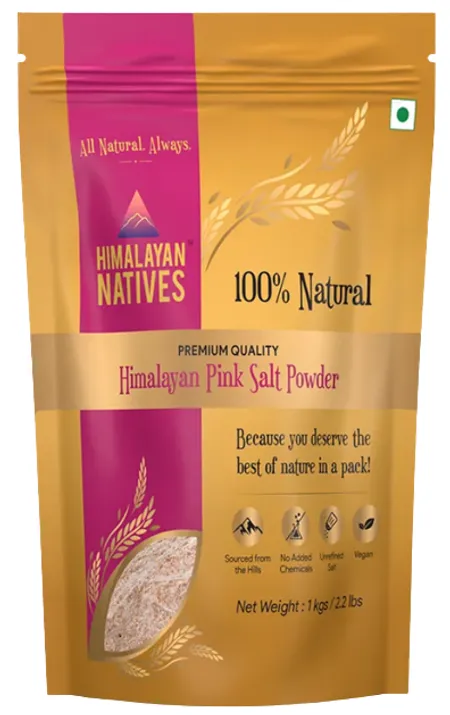 Himalayan Natives Himalayan Pink Salt (Powder) - 1Kg