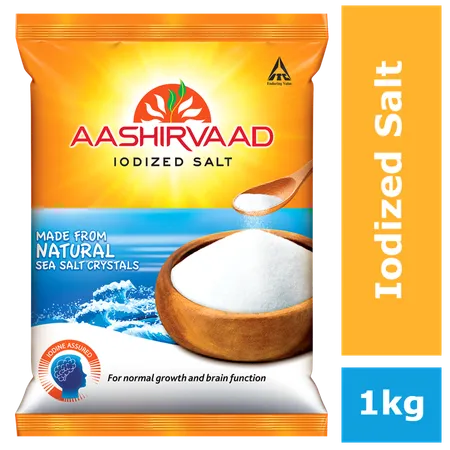 Aashirvaad Iodised Salt - 1kg