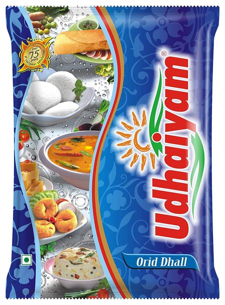 Udhaiyam Orid Dhall Whole - ஓரித் தால் முழுமை - Paruppu - 1Kg