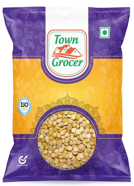 Town Grocer Fried Gram - வறுத்த கிராம் பருப்பு - Paruppu - 500g