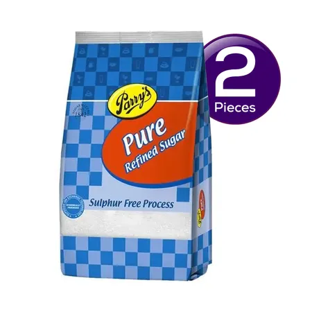 Parrys Pure Refined Sugar 1 kg Combo - 2 Pieces