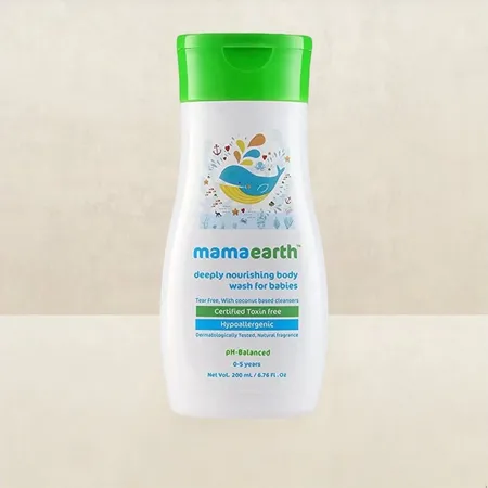 Mamaearth Deeply Nourishing Body Wash For Babies - 200ML