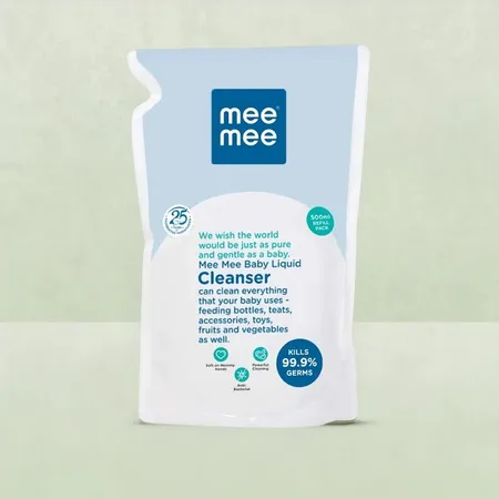 Mee Mee Anti-Bacterial Baby Liquid Cleanser Refill Pack - 500ML