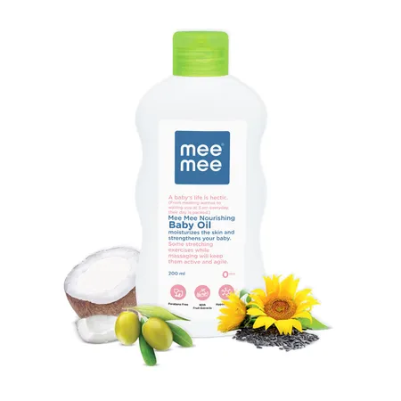 Mee Mee Baby Oil with Fruit Extracts - 200ML