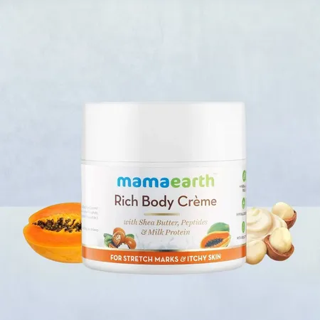 Mamaearth Rich Body Cream For Stretch Marks And Itchy Skin - 100ML