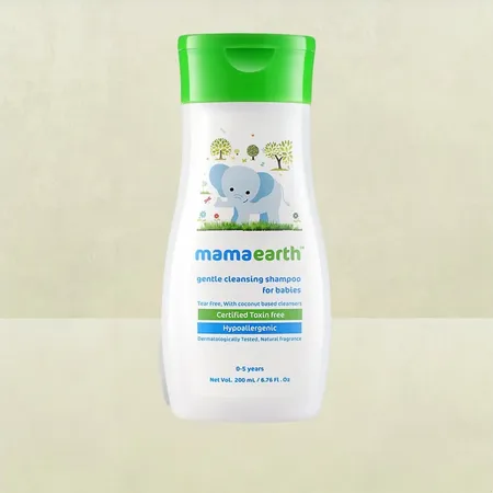 Mamaearth Gentle Cleansing Shampoo For Babies - 200ML
