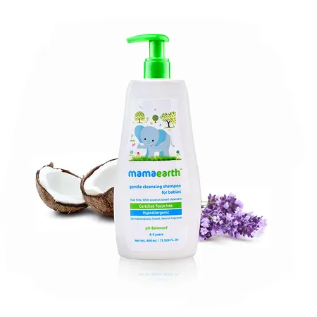 Mamaearth Gentle Cleansing Shampoo For Babies - 400ML