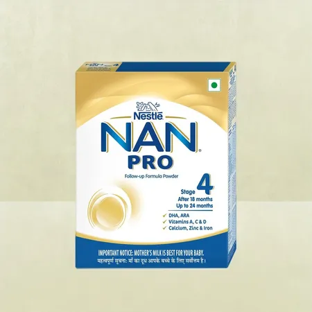 Nestle Nan Pro 4 Follow Up Formula Powder For Older Infants - 400g