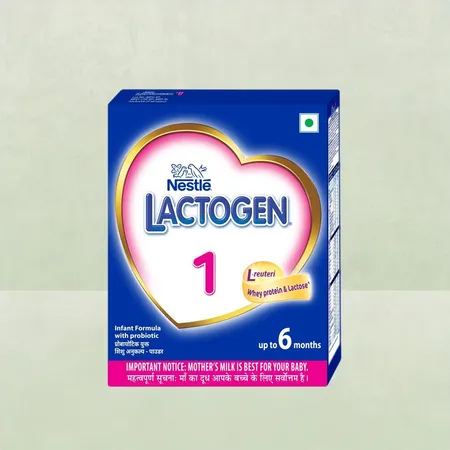 Nestle Lactogen Stage 1 Infant Formula Powder - Upto 6 Months - 400g