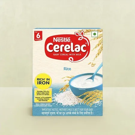 Nestle Ceralac Baby Cereal With Milk - Rice - 300g