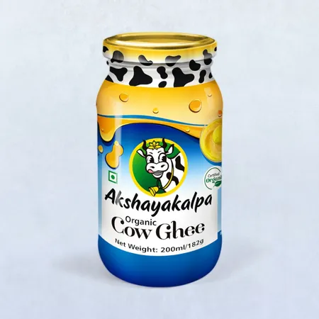 Akshayakalpa Organic Cow Ghee - 200ML